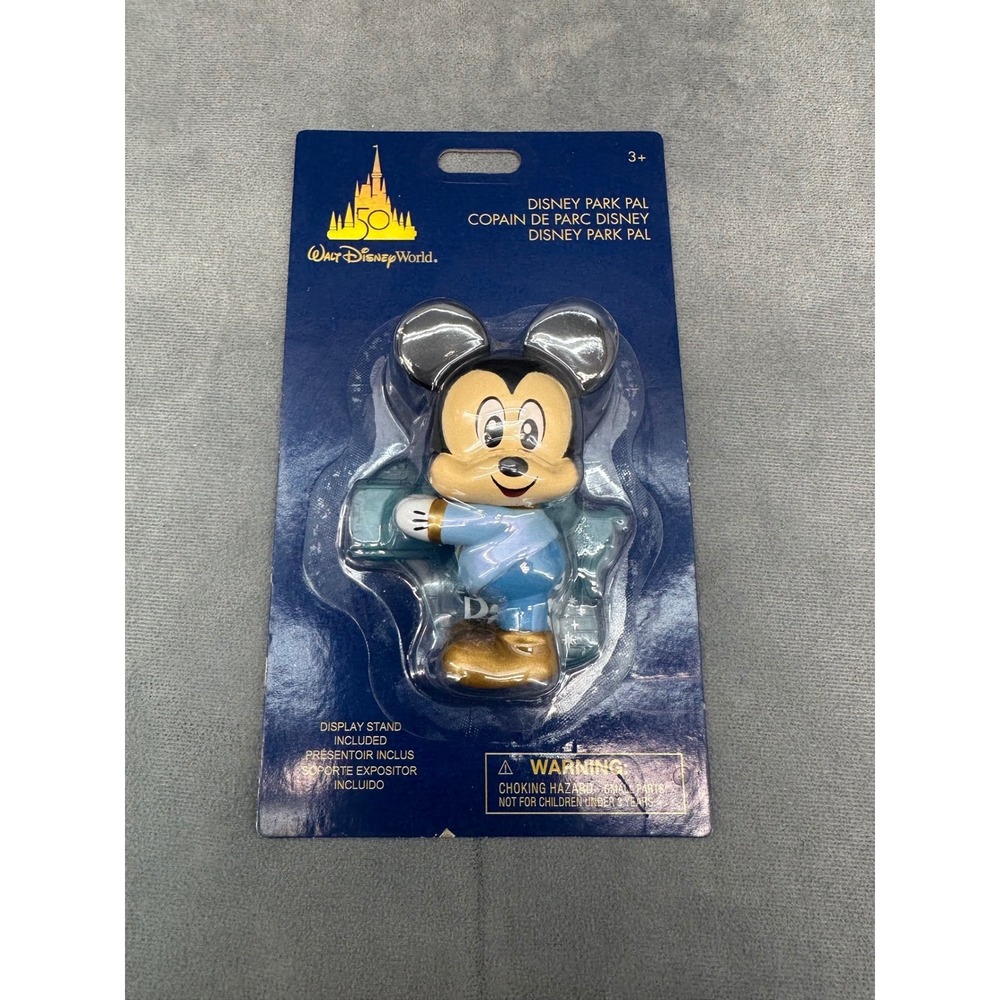 Walt‎ Disney World 50th Anniversary Mickey Mouse Park Pal Figure Display New